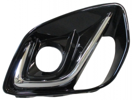FORD PUMA 2019.09-*REJILLA DCH PARAGOLPES DELANTERO PARA PINTAR CON MOLDURA CROMADA (SUP NEV)(MOD TITANIUM)