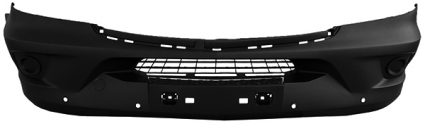MERCEDES SPRINTER 14-*PARAGOLPES DELANTERO NEGRO CON 6 AGUJEROS SENSOR
