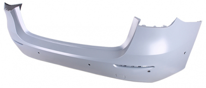 PARAGOLPES TRASERO-IMPRIMADO-CON TAPAGANCIO-CON AGUJEROS SENSORES APARCAMIENTO Y ASISTENTE+SOPORTES MOD. 5 PUERTAS