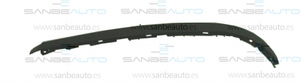 OPEL ZAFIRA 05-*SPOILER PARAGOLPES DEL DCH NEGRO