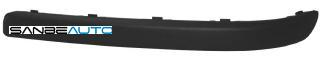 OPEL CORSA 03-*MOLDURA DCH PARAGOLPES TRASERO NEGRO