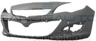 OPEL ASTRA 07/11-*PARAGOLPES DELANTERO PARA PINTAR CON 4 AGUJEROS PARA SENSOR