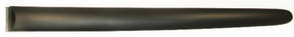PEUGEOT 206 1998.08-*MOLDURA PUERTA TRASERA IZQ NEGRO