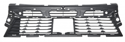 PEUGEOT 3008/5008 2016.05-*REJILLA INFERIOR PARAGOLPES DELANTERO CON 2 AGUJEROS PARA SENSOR