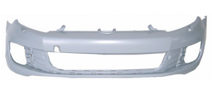 VW GOLF 08-*PARAGOLPES DELANTERO PARA PINTAR (CON AGUJEROS LAVAFAROS)(GTI)