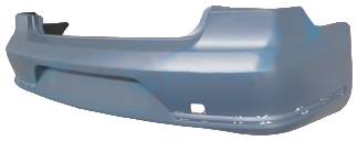 VW PASSAT 10-*PARAGOLPES TRASERO PARA PINTAR CON AGUJEROS MOLDURA (MOD 4 PUERTAS)