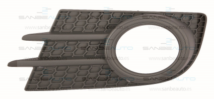 VW TIGUAN 08-*REJILLA PARAGOLPES DELANTERO IZQ CON AGUJERO ANTINIEBLA