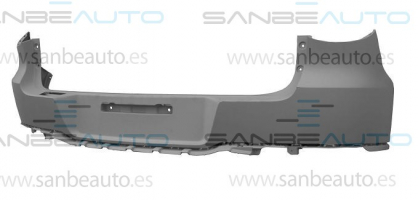 VW TIGUAN 11-*PARAGOLPES TRASERO PARA PINTAR