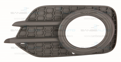 VW TIGUAN 11-*REJILLA PARAGOLPES DELANTERO IZQ CON AGUJERO ANTINIEBLA