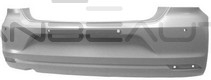 VW POLO 14-*PARAGOLPES TRASERO PARA PINTAR CON AGUJERO PARA ESCAPE - CON AGUJEROS PARA SENSOR
