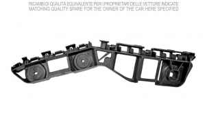 VW POLO 14-*SOPORTE IZQ PARAGOLPES TRASERO