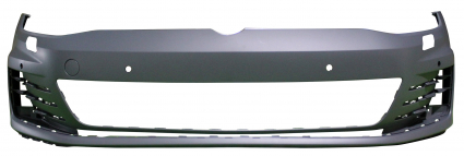 PARAGOLPES DELANTERO IMPRIMADO CON AGUJEROS PARA SENSORES Y LAVAFAROS GOLF VII