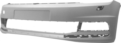 VW TOURAN 2017.05-*PARAGOLPES DELANTERO PARA PINTAR CON AGUJERO LAVA FAROS