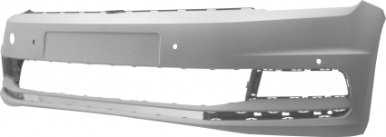 VW TOURAN 2017.05-*PARAGOLPES DELANTERO PARA PINTAR CON 4 AGUJEROS SENSOR