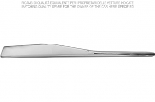 VW GOLF VIII 2019.07-*MOLDURA CROMADA REJILLA DCH PARAGOLPES DELANTERO (MOD STYLE)