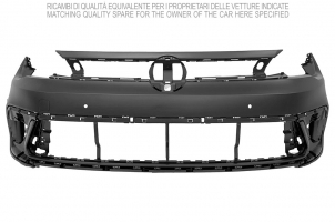 VW POLO VI 2021.07-*PARAGOLPES DELANTERO PARA PINTAR CON 4 AGUJEROS SENSOR