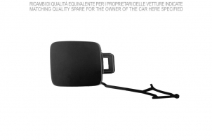 VW POLO VI 2021.07-*TAPA REMOLQUE PARAGOLPES DELANTERO PARA PINTAR