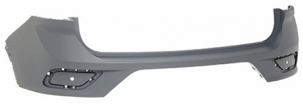 VW T-ROC 2022.04-*PARAGOLPES TRASERO PARA PINTAR CON 2 AGUJEROS SENSOR