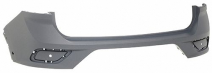 VW T-ROC 2022.04-*PARAGOLPES TRASERO PARA PINTAR CON 4 AGUJEROS SENSOR