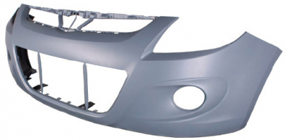HYUNDAI I20 09-*PARAGOLPES DELANTERO PARA PINTAR CON AGUJEROS ANTINIEBLA