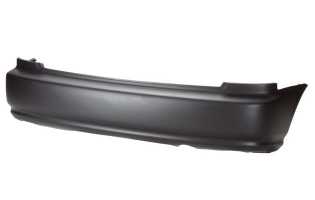 HONDA CIVIC 99-01*PARAGOLPES TRASERO NEGRO 3P (SIN MOLDURA)