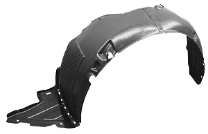 KIA CEED 13-*PLASTICO PASE DE RUEDA DELANTERO IZQ