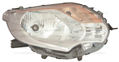 MITSUBISHI L200 15-*FARO DCH CON REGULACION MANUAL/ELECTRICA INTERIOR CROMADO H4