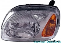 NISSAN MICRA 00-*FARO IZQ C/REGULACION