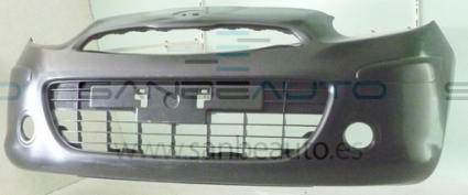 NISSAN MICRA 10-*PARAGOLPES DELANTERO PARA PINTAR CON AGUJEROS PARA ANTINIEBLA Y CON AGUJEROS PARA MOLDURA CROMADA