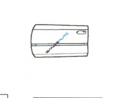 TOY COROLLA AE100 92-*PAÑO PUERTA DELANTERO IZQ 4P