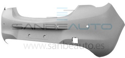 PARAGOLPES DELANTERO CON AGUJEROS ANTINIEBLA  92 ->