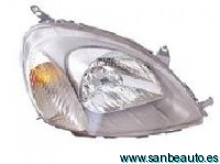 TOYOTA YARIS 99-*FARO DCH CON REGULACION ELECTRICA (TIPO VALEO) MOTOR EXTERIOR