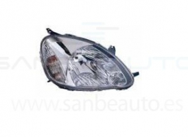 TOYOTA YARIS 03-*FARO DCH CON REGULACION ELE (TIPO VALEO)