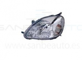 TOYOTA YARIS 03-*FARO IZQ CON REGULACION ELE