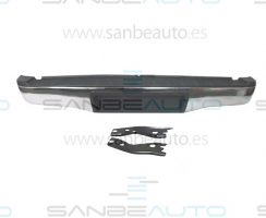 TOYOTA HILUX 06-*PARAGOLPES TRASERO (CAJA METALICA) CROMADO COMPLETO