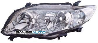 TOYOTA COROLLA SEDAN 07-*FARO IZQ CON REGULACION ELECTRICA