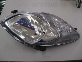 TOYOTA YARIS 09-*FARO IZQ CON REGULACION ELECTRICA (INTERIOR NEGRO) CON MOTOR  TIPO VALEO