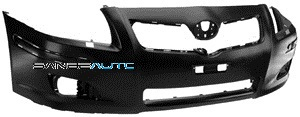 TOYOTA AVENSIS 06-* PARAGOLPES DELANTERO PARA PINTAR CON AGUJEROS PARA LAVAFAROS