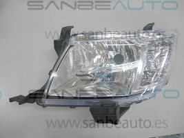 TOYOTA HILUX 11-*FARO IZQ MANUAL/ELECTRICO H4