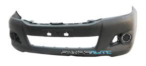 TOYOTA HILUX 11-*PARAGOLPES DELANTER. SIN AGUJEROS PARA MOLDURA ALETIN 2WD