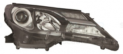 TOYOTA RAV4 13-*FARO DCH CON REGULACION ELECTRICA LED (INTERIOR NEGRO) HB3/HB3