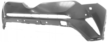 TOYOTA C-HR 2016.10-*PARAGOLPES DELANTERO SUPERIOR PARA PINTAR CON AGUJEROS SENSOR + AGUJEROS LAVAFAROS