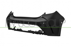 TOYOTA COROLLA E21 2018.10-*PARAGOLPES TRASERO NEGRO CON 4 AGUJEROS SENSOR(5 PUERTAS)