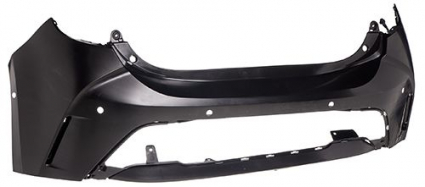 TOYOTA COROLLA E21 2018.10-*PARAGOLPES TRASERO PARA PINTAR CON 6 AGUJEROS SENSOR (5 PUERTAS)