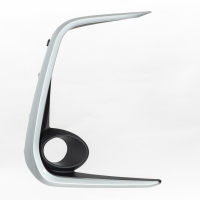 TOYOTA COROLLA E21 SEDAN 2019.01-*REJILLA DCH PARAGOLPES DELANTERO CON MOLDURA GRIS