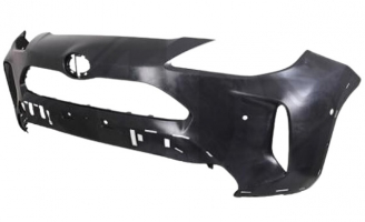 TOYOTA YARIS CROSS 2020.02-*PARAGOLPES DELANTERO PARA PINTAR CON 2 AGUJEROS SENSOR+ 2 AGUJEROS ANGULO MUERTO (MODELO ADVENT/PREMIER)