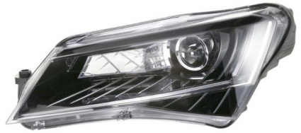 FARO IZQ SKODA SUPERB BI-XENON LED 2015/03- (HELLA)
