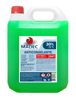 ANTICONGELANTE ORGANICO 30% -18C? 5L (VERDE)