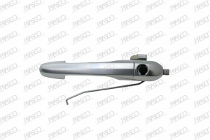 MANETA EXTERIOR DELANTERA IZQUIERDA PLATA-CON AGUJERO LLAVE