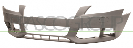 AUDI A4 07-*PARAGOLPES DELANTERO PARA PINTAR CON AGUJEROS PARA LAVAFAROS SIN AGUJEROS SENSOR